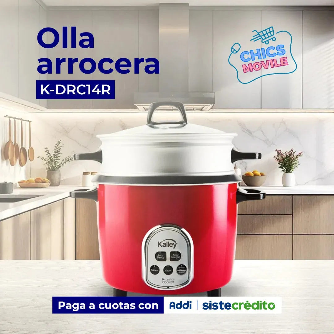 Olla Arrocera KALLEY 7 Tazas K-DRC14 Digital - Chics Movile
