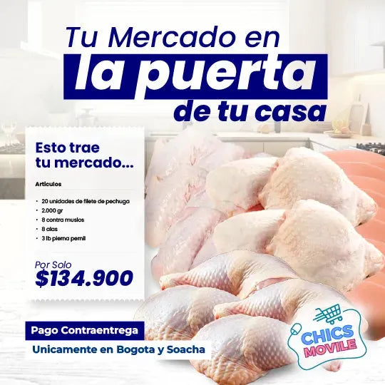 Combo Especial Parrillero XL - Chics Movile