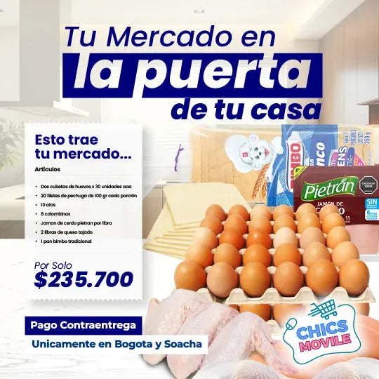 Combo Familiar Proteico - Chics Movile