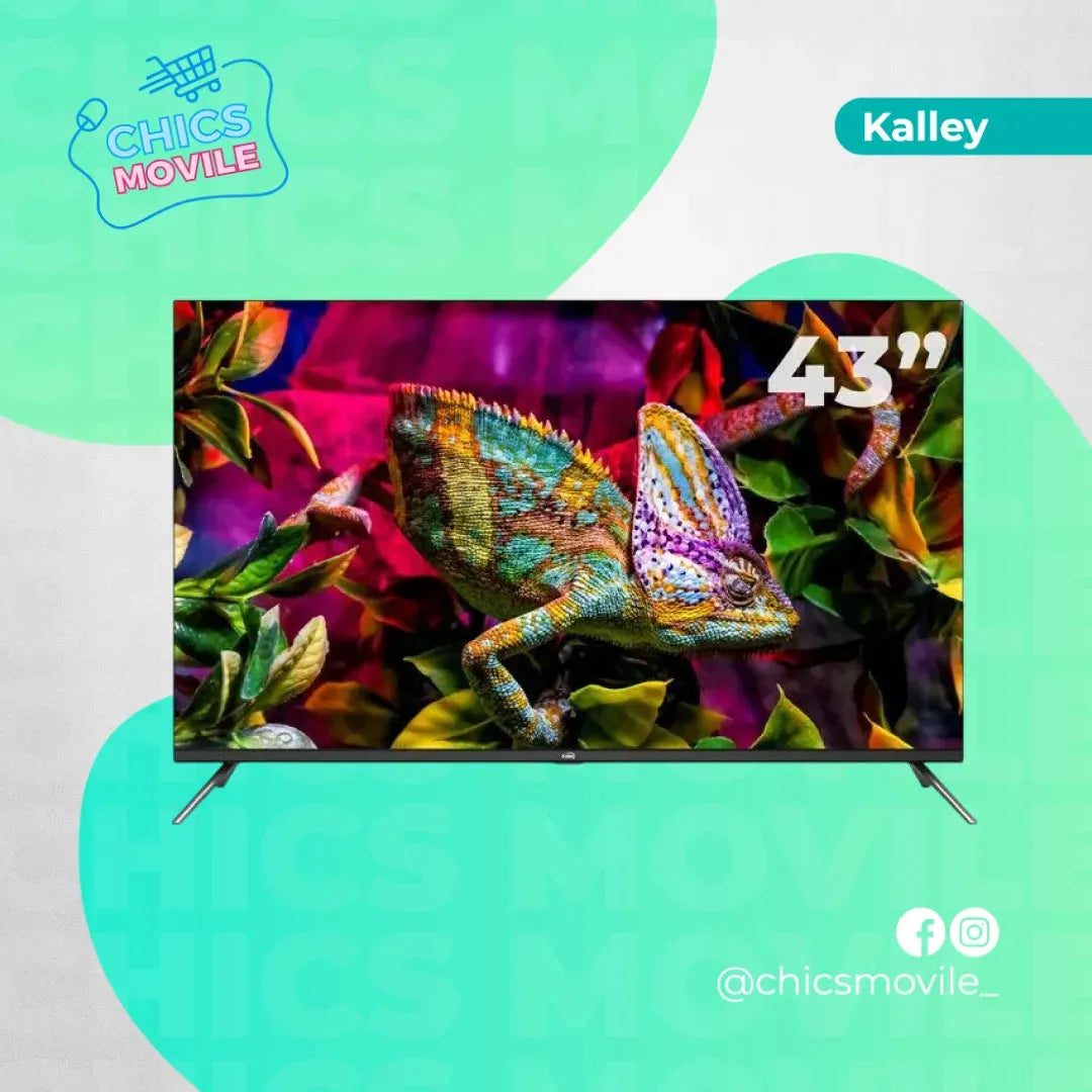 Televisor Kalley 43" - Smart TV con Integración Google