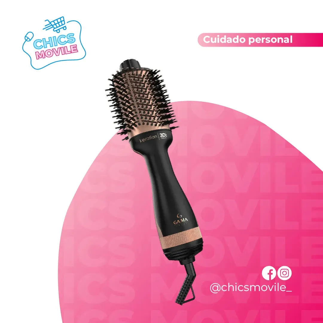 Cepillo Secador Stylush Keration – Tecnología 4 en 1