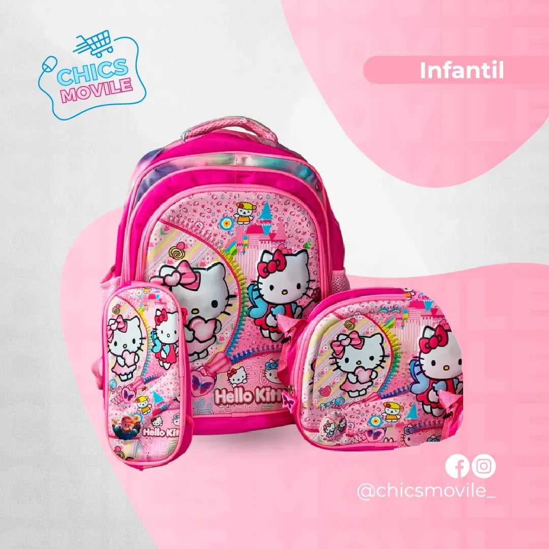 Combo Kit Escolar . Regreso a clases🎒✍️🖋️📔 - Chics Movile