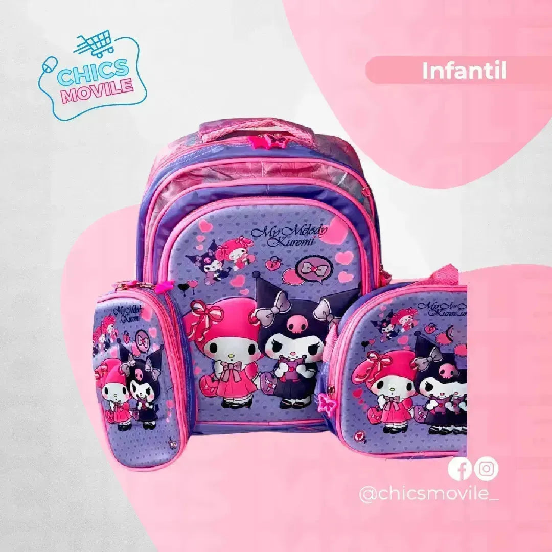 Combo Kit Escolar . Regreso a clases🎒✍️🖋️📔 - Chics Movile