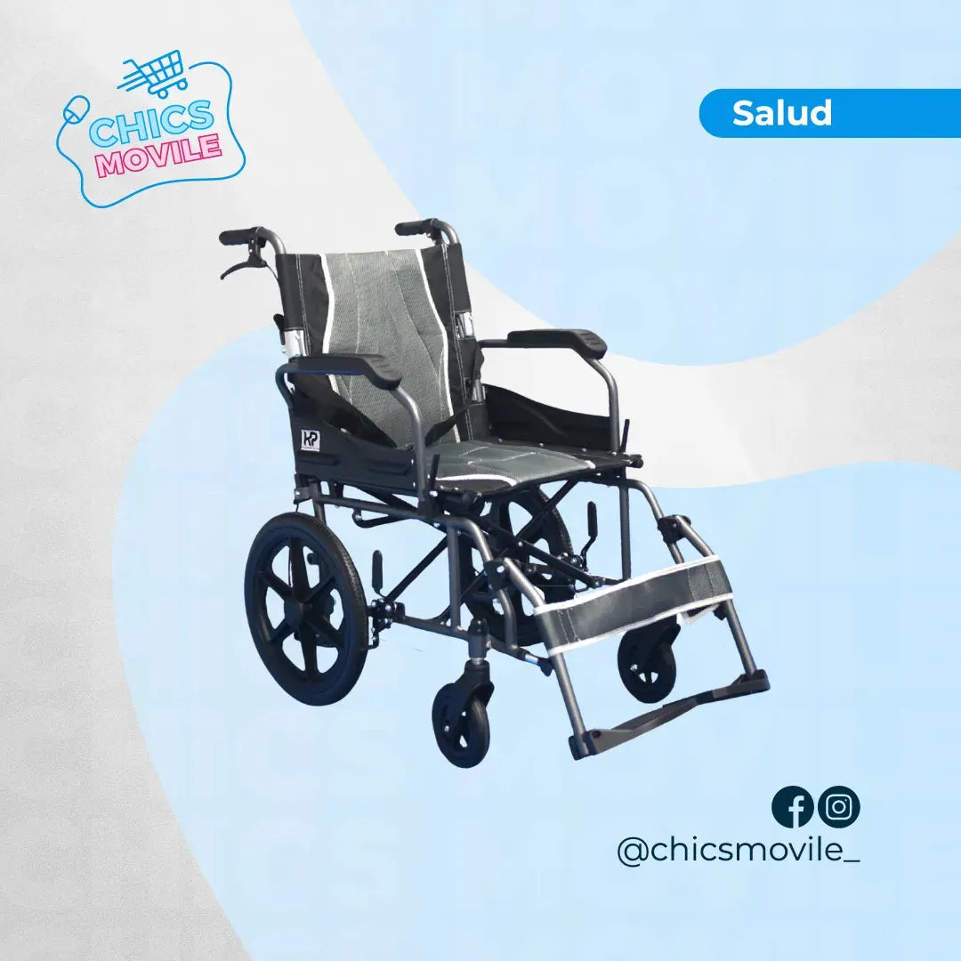 Silla De Ruedas De Transporte En Aluminio Konfort Plus