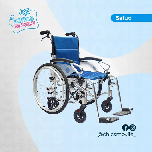 Silla De Ruedas Doble Propósito En Aluminio Konfort Plus - Chics Movile