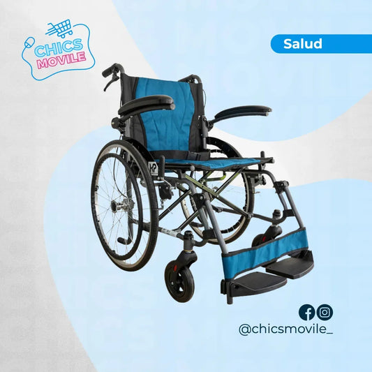 Silla De Ruedas Estándar Y De Transporte En Aluminio Konfort Plus - Chics Movile