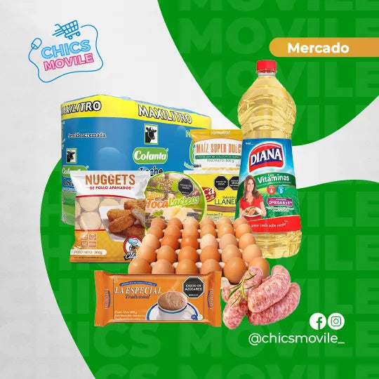 Combo Delicias en Casa - Chics Movile