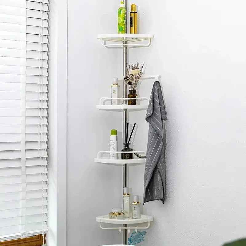 Organizador De Ducha Multiuso 4 Repisas Ajustable🛀✅ - Chics Movile