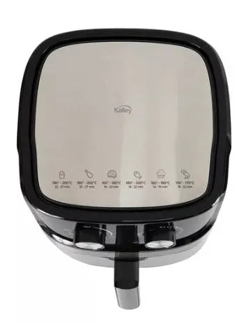 Freidora De Aire Kalley 6.3 Litros K-maf6 Color Negro/Plateado 110V 🍗👨🏻🍳 - Chics Movile