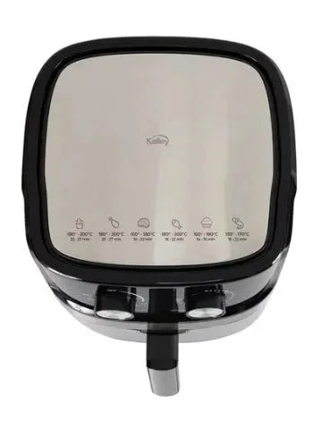 Freidora De Aire Kalley 6.3 Litros K-maf6 Color Negro/Plateado 110V 🍗👨🏻🍳 - Chics Movile
