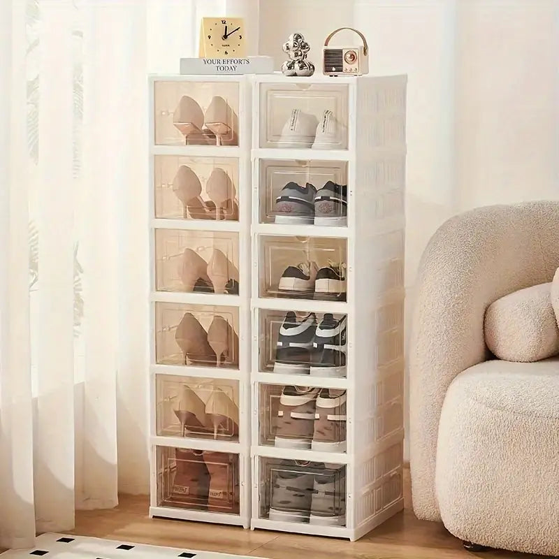 Organizador de Zapatos Plegable de 6 Niveles