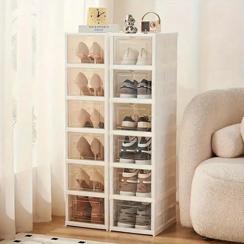 Organizador de Zapatos Plegable de 6 Niveles