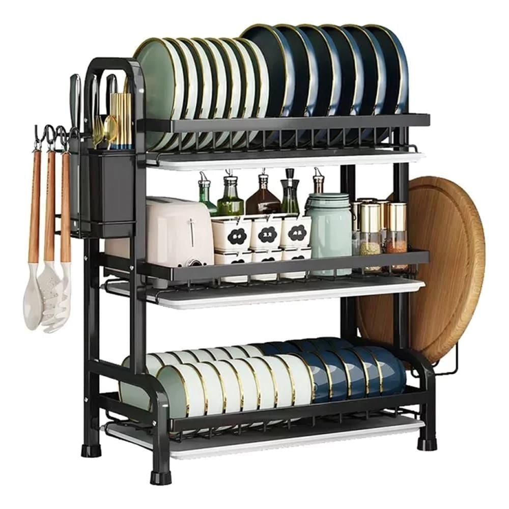 Escurridor de Platos Inoxidable 3 Niveles