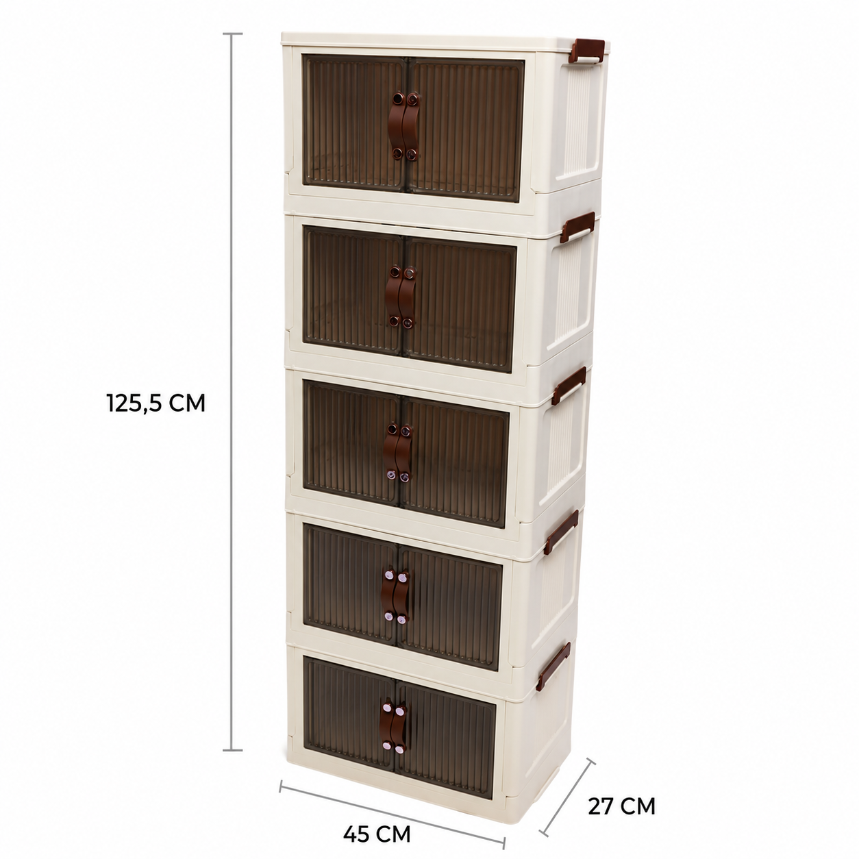 Estante Plegable de 5 Niveles | Organizador Zapatero Multifuncional para el Hogar