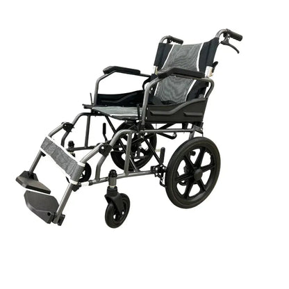 Silla De Ruedas De Transporte En Aluminio Konfort Plus