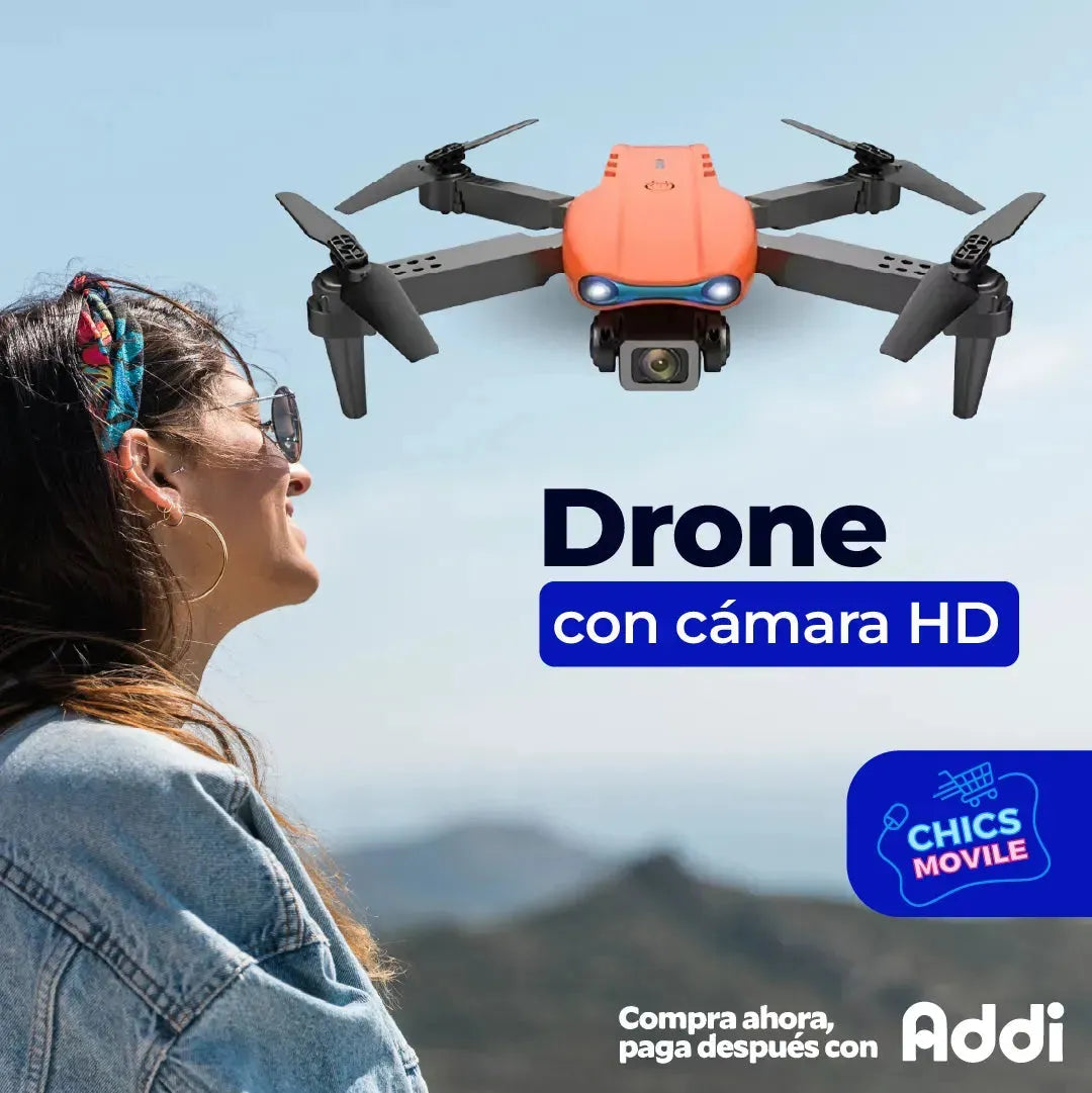 Dron E88 Pro con cámara dual 4k Full HD Wifi y GPS🚀🎥 - Chics Movile