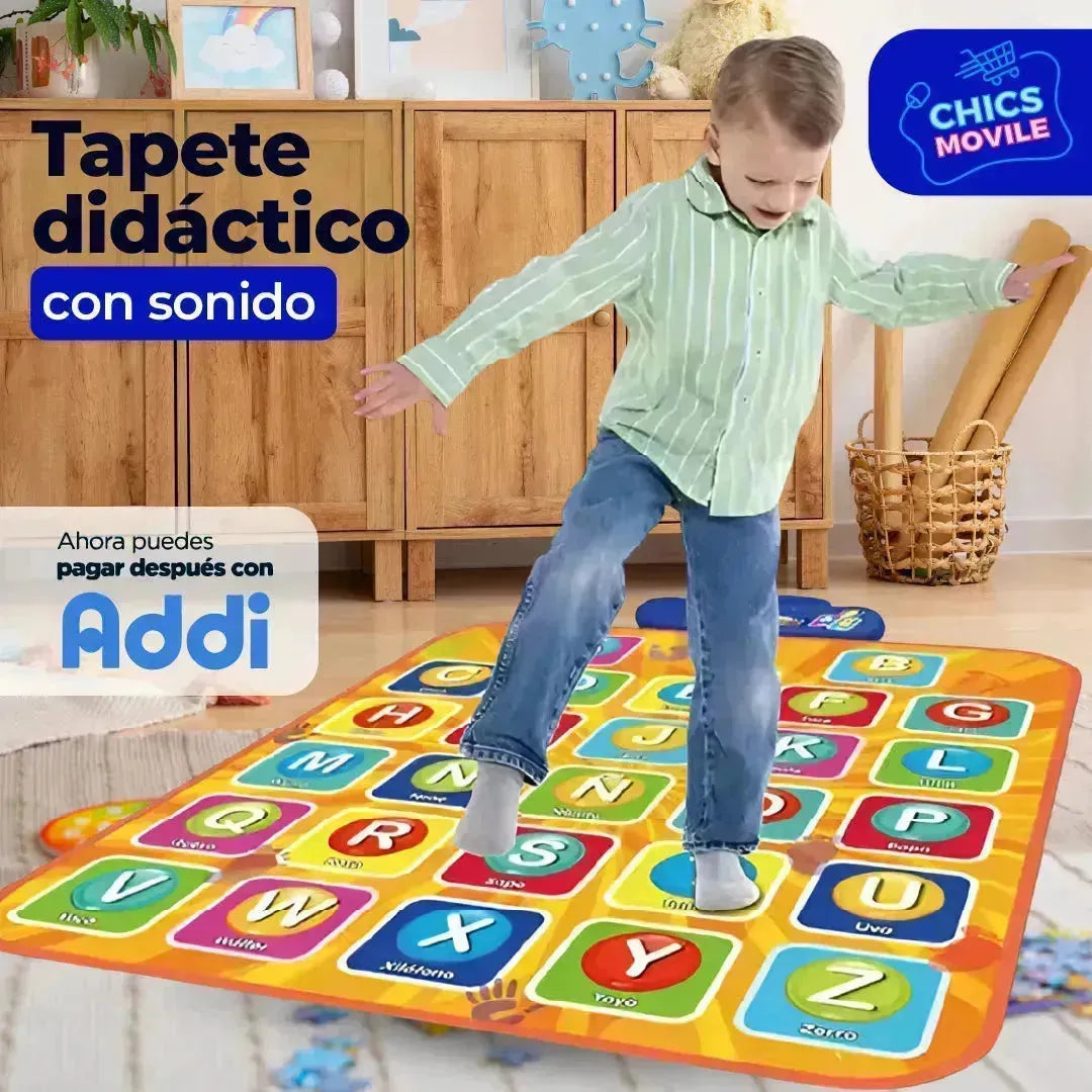 Tapete Didactico con Sonido 🔤 🎵 - Chics Movile