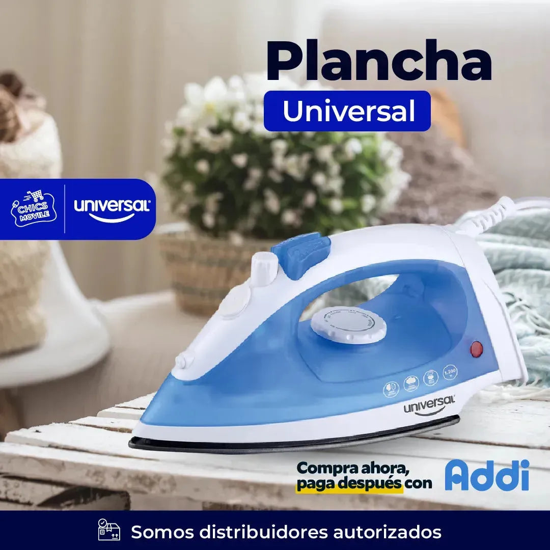 Plancha A Vapor Extra Liviana UNIVERSAL 👕👖 - Chics Movile
