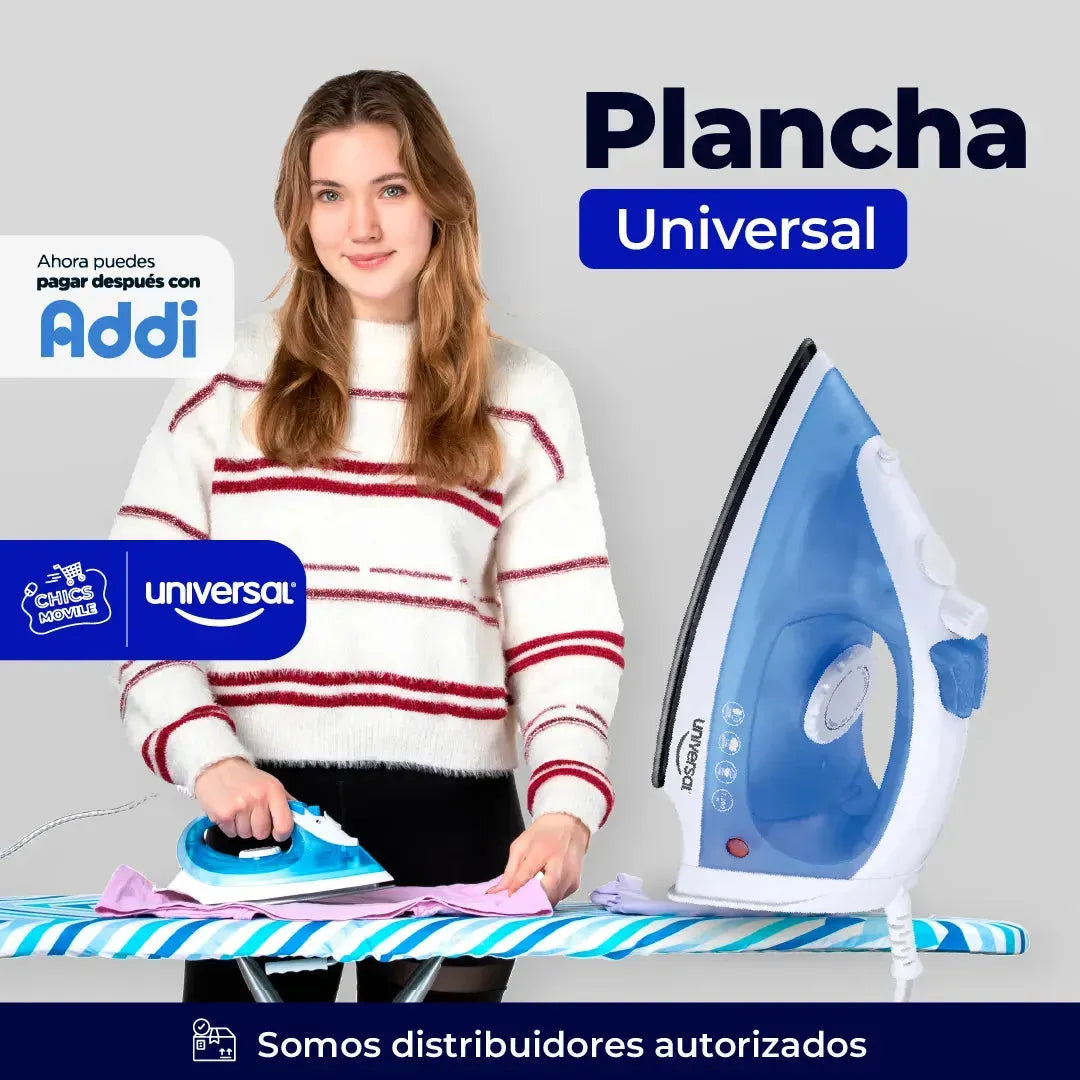Plancha A Vapor Extra Liviana UNIVERSAL 👕👖 - Chics Movile