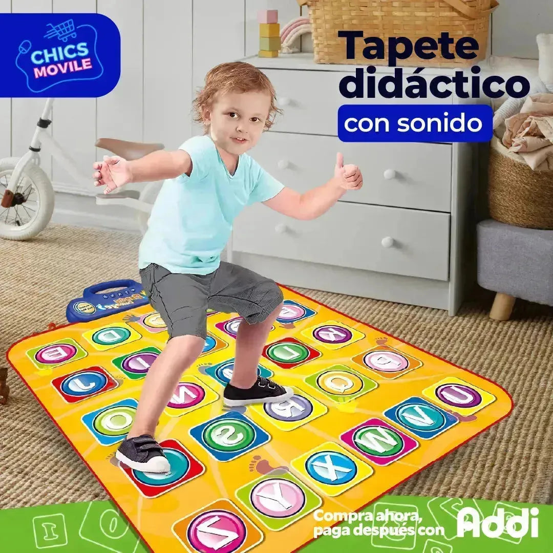 Tapete Didactico con Sonido 🔤 🎵 - Chics Movile