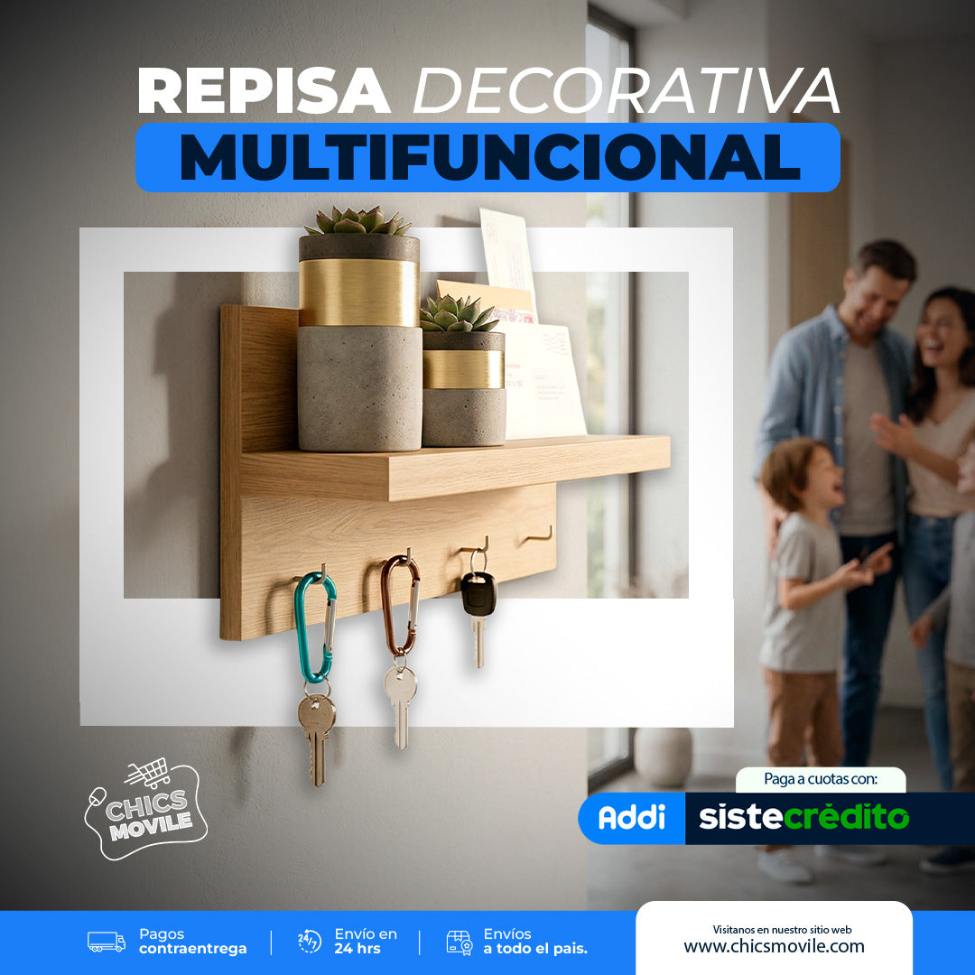 Repisa Funcional y Moderna