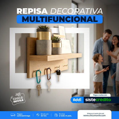 Repisa Funcional y Moderna