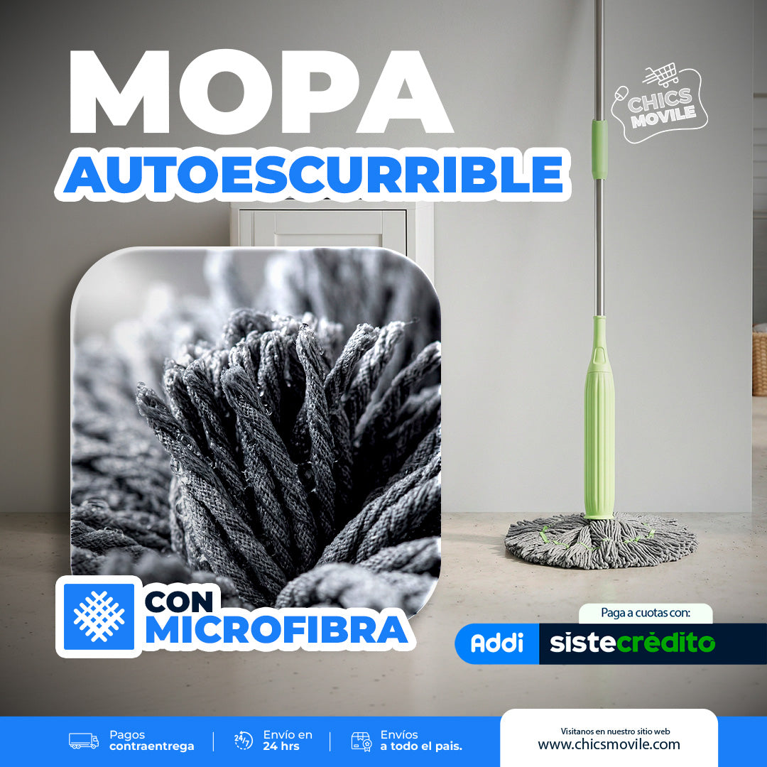 Trapero con sistema Autoescurrible