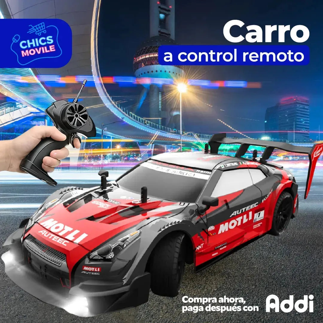 Coche De Control Remoto De Deriva Rápida Con Tracción E 🚘🎮🕹️ - Chics Movile