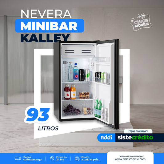 Minibar Compacto Kalley 93 Litros