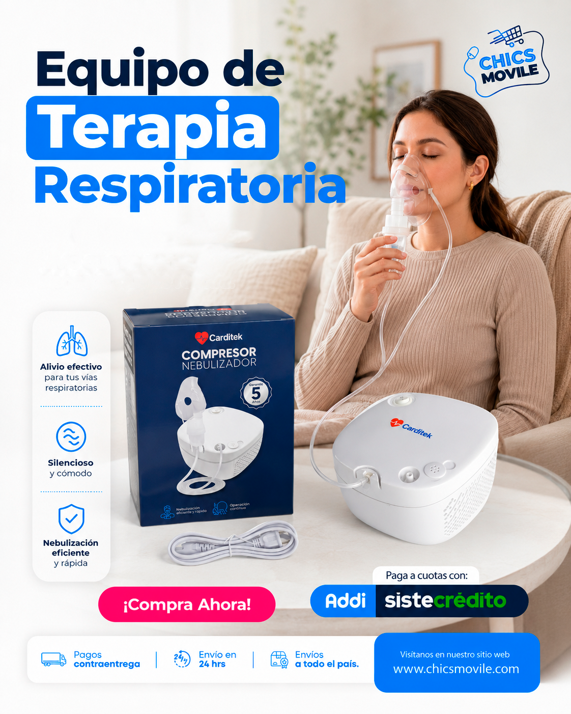 Nebulizador Zen Carditek Original