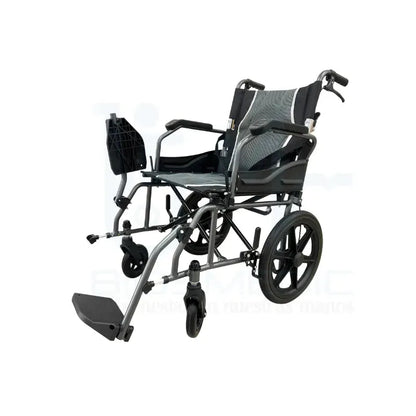 Silla De Ruedas De Transporte En Aluminio Konfort Plus