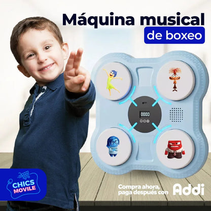 Máquina Musical de Boxeo Intensamente 🧤 🎵 - Chics Movile