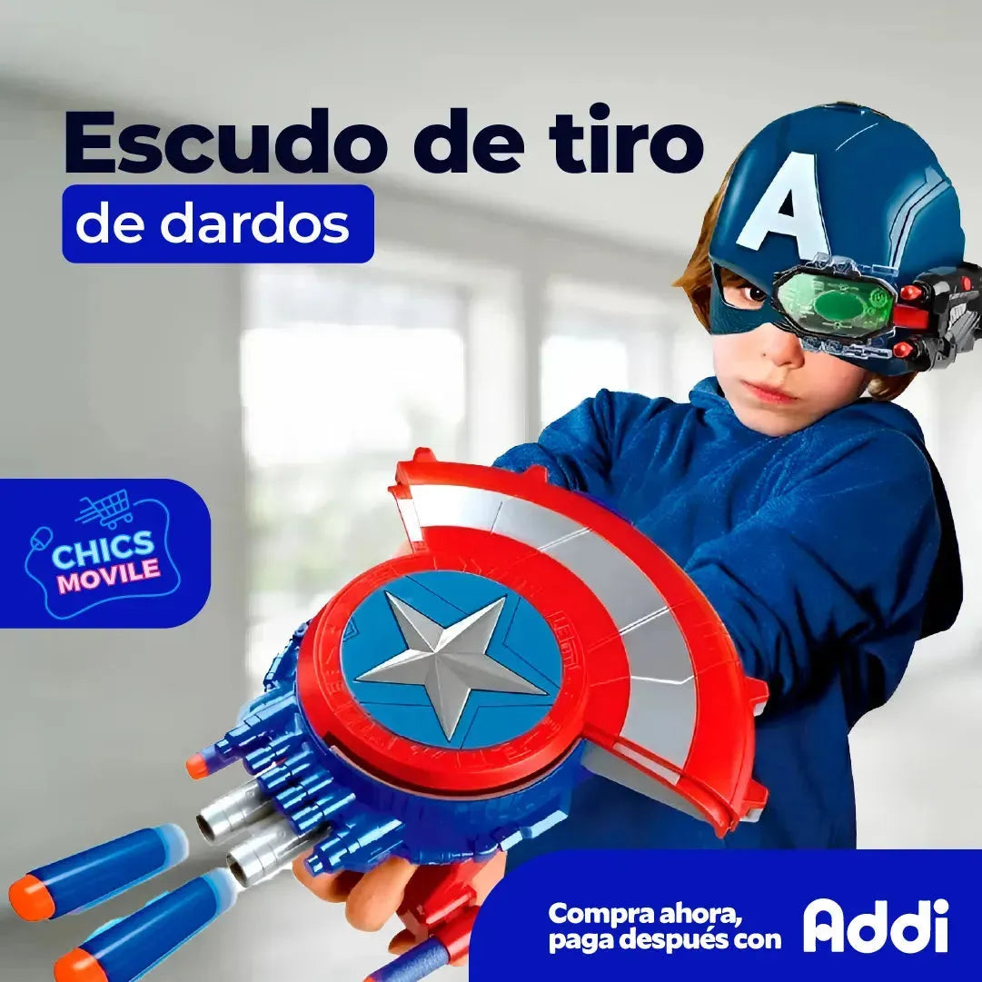 Escudo de Capitán América! 🎯⚡ - Chics Movile