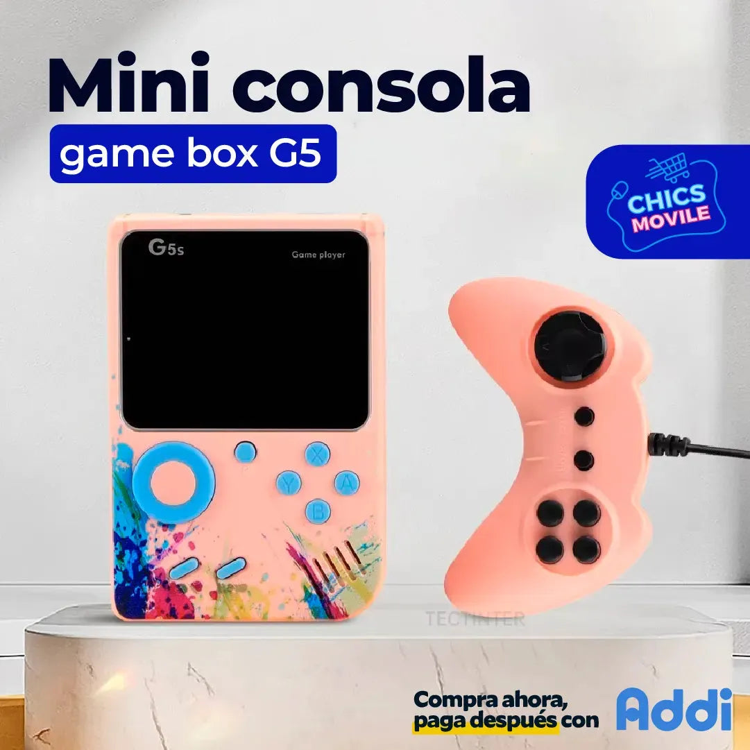 Mini Consola Game Box G5 📺 - Chics Movile