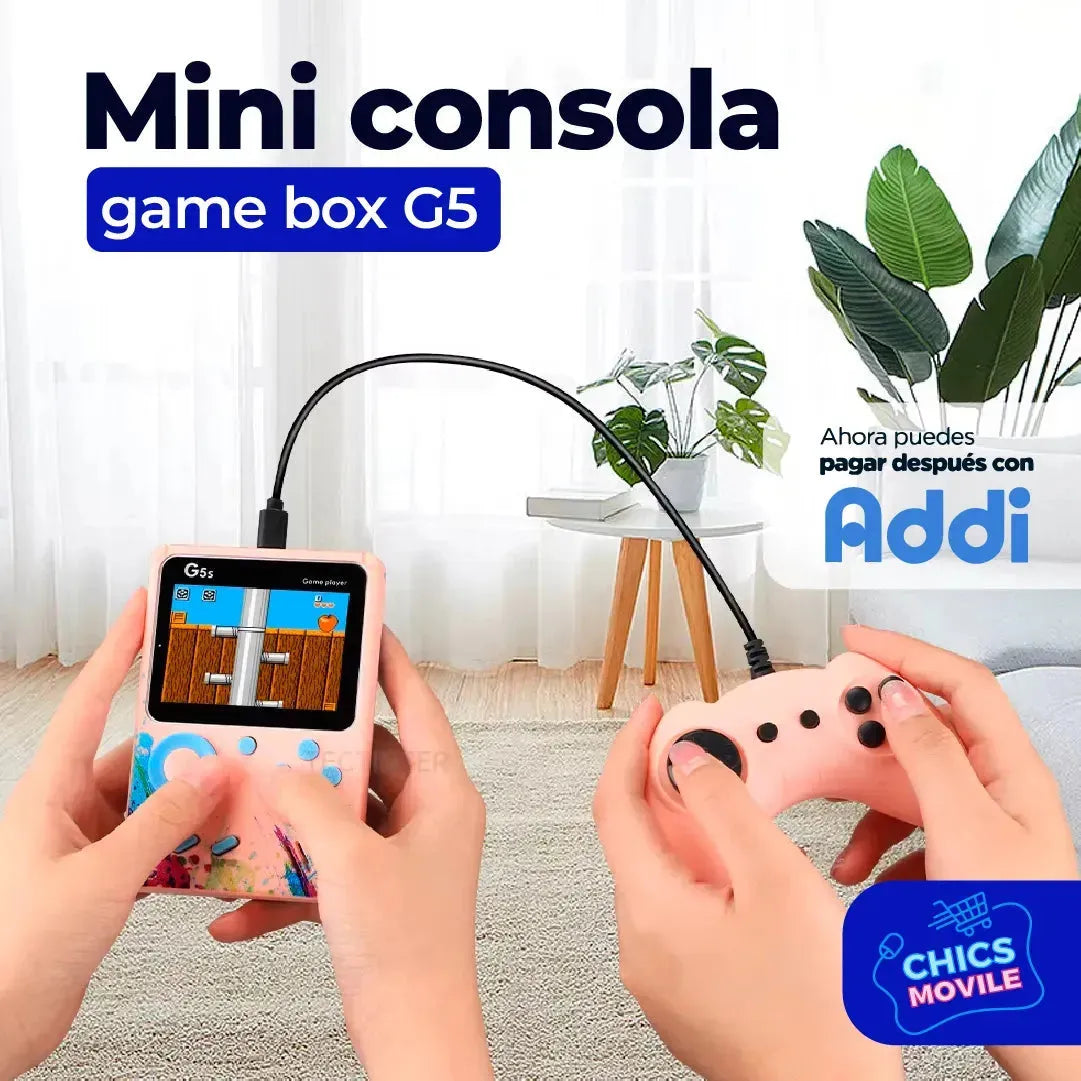 Mini Consola Game Box G5 📺 - Chics Movile