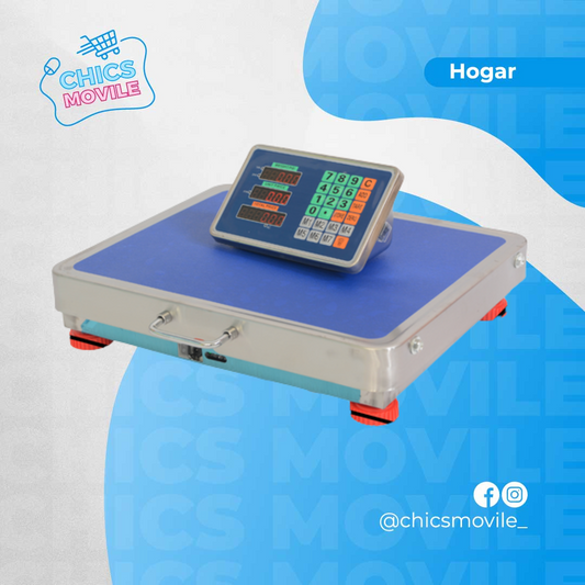 Báscula Inalámbrica Acero 600KG