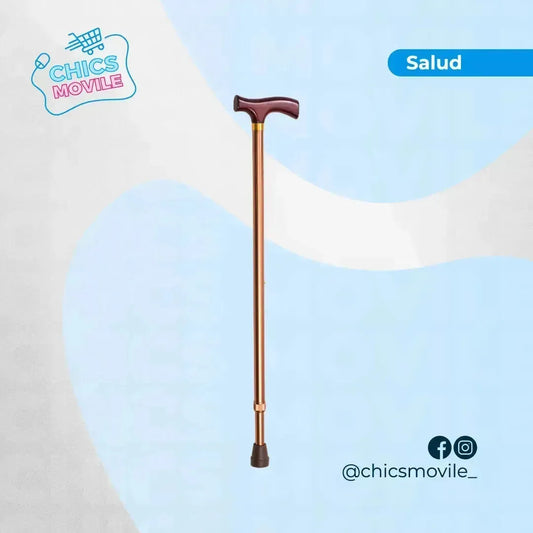 Bastón Con Empuñadura En T Ergonómico Color Bronce Konfort Plus
