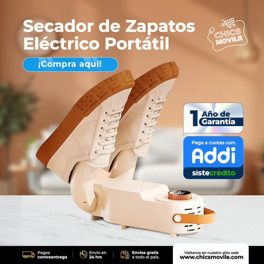 Secador de Zapatos Eléctrico Portátil