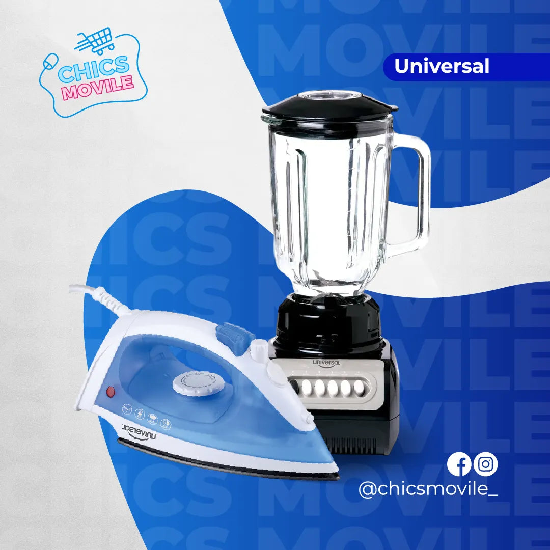 Combo UNIVERSAL Licuadora + Plancha ✅🏚️ - Chics Movile