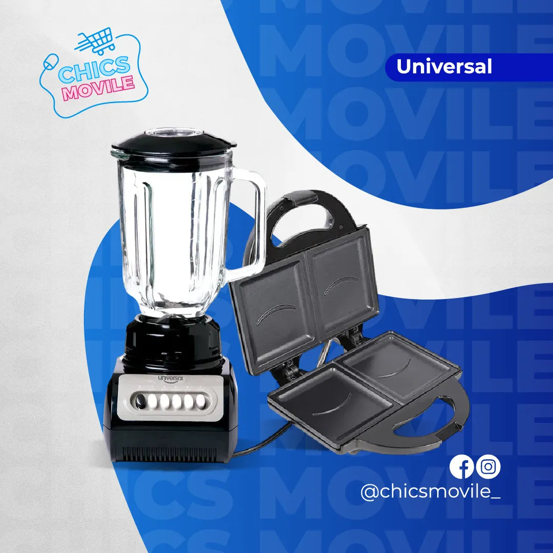 Combo UNIVERSAL Licuadora + Sanduchera  🍲🏠