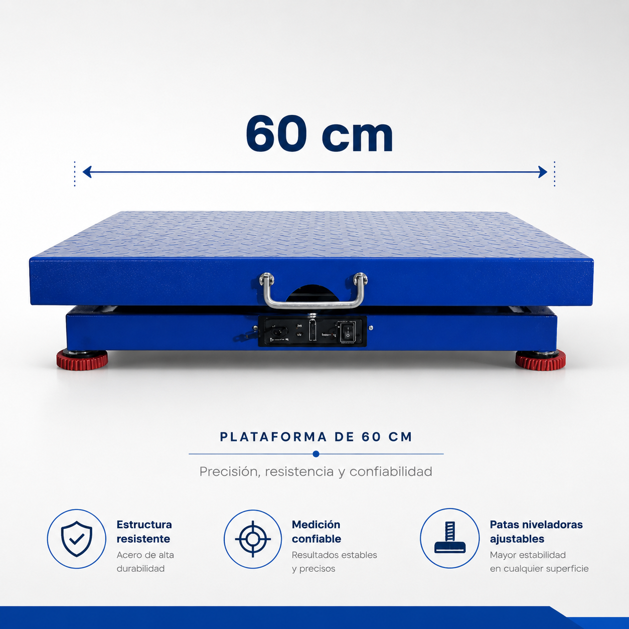 Balanza Plataforma de 400 KG inalámbrica