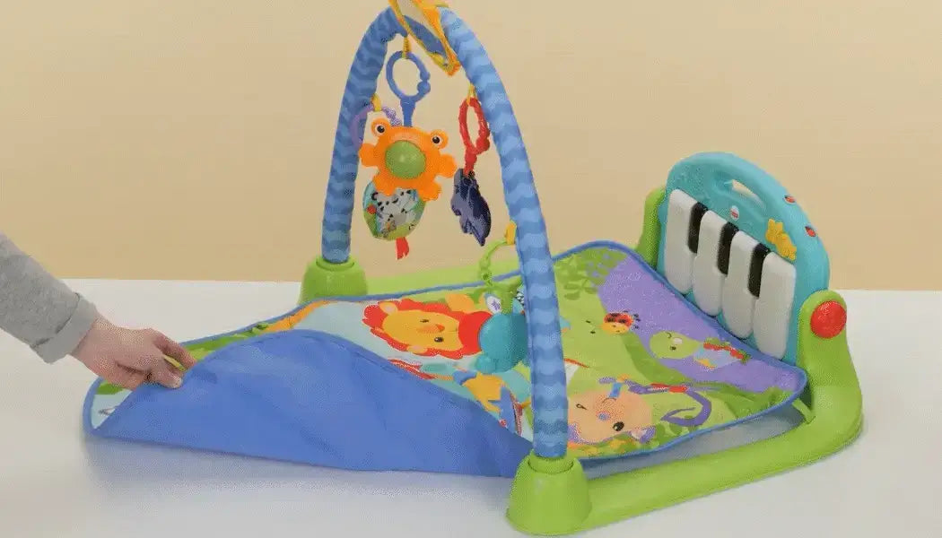 Gimnasio Para Bebé Con Piano Musical + Juego Tapete Didáctico