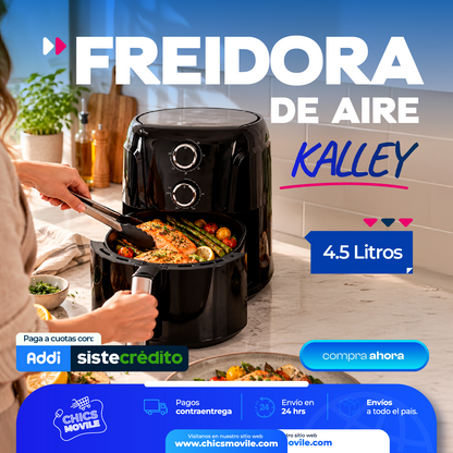 Freidora de Aire Kalley 4.5 Litros