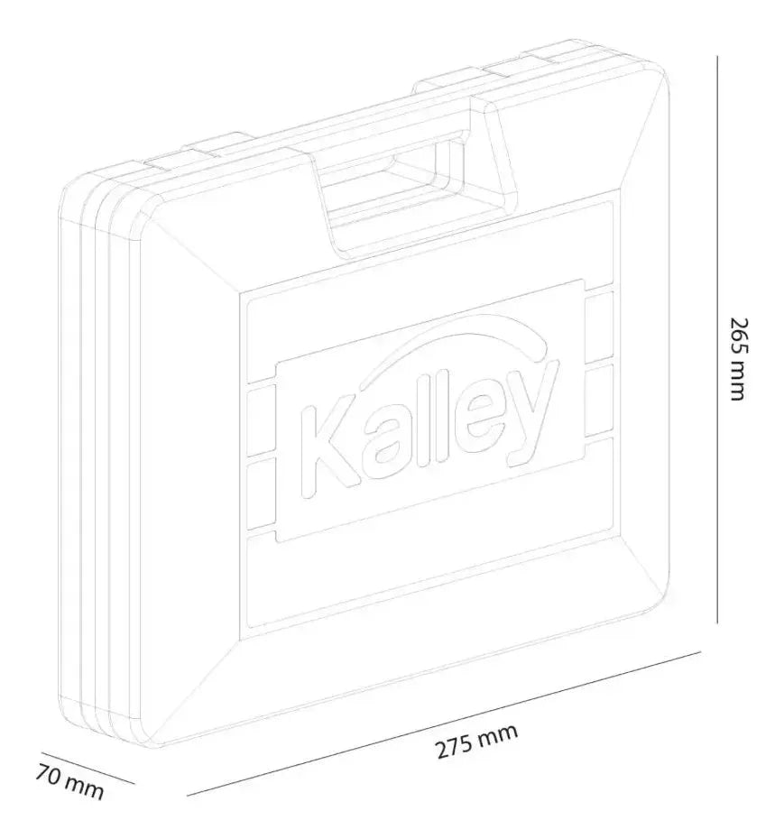 Taladro Percutor Kalley TP850 850W con Set de Herramientas