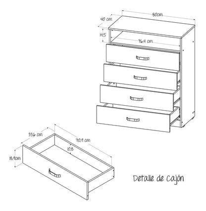 Cajonera comoda MARBELLA