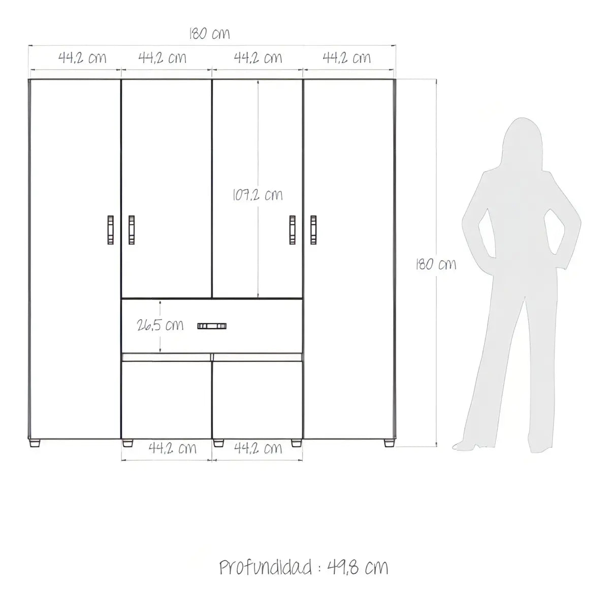 Closet BONN 180