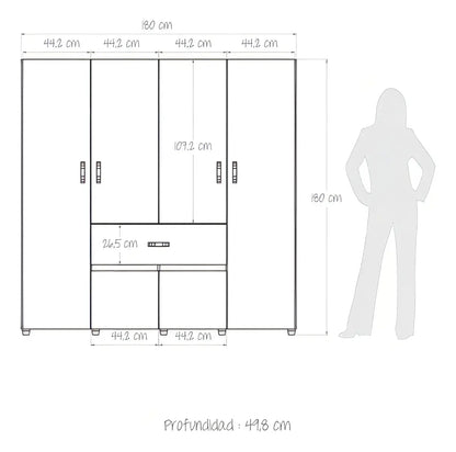 Closet BONN 180