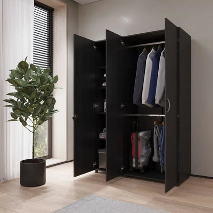 Closet Maderkit BILBAO 120 Negro