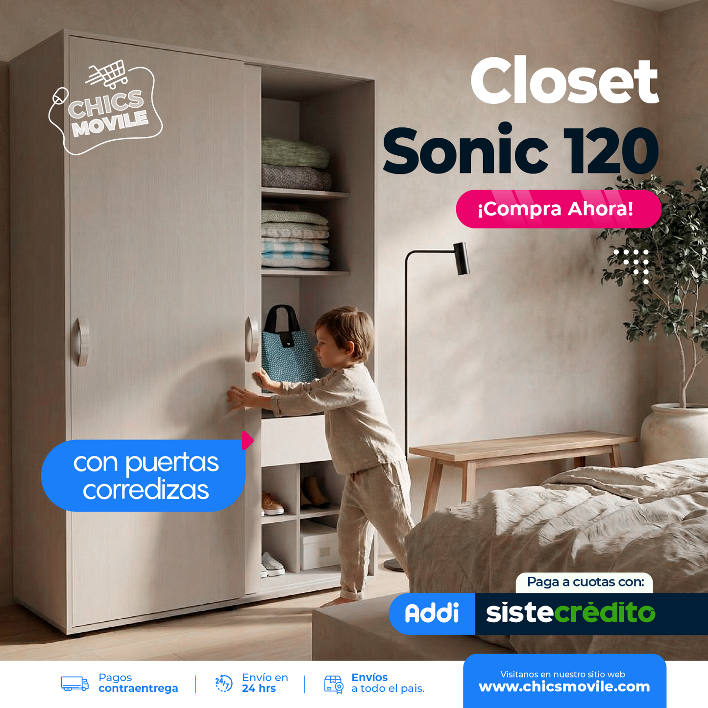 Closet ARMARIO SONIC 120