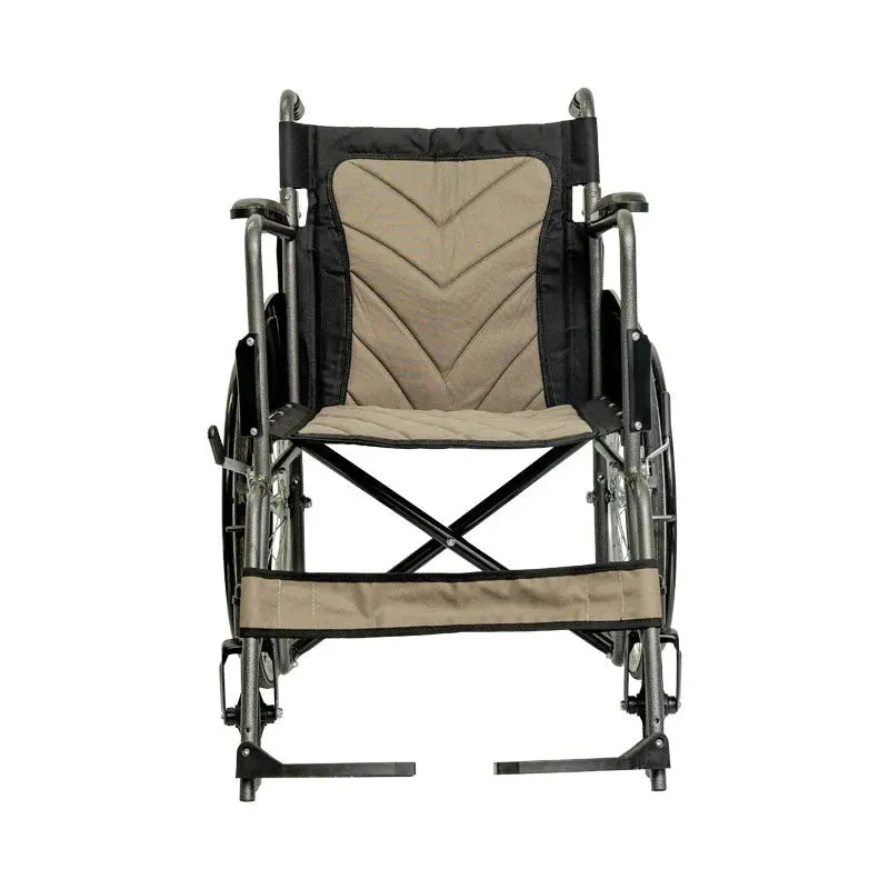 Silla De Ruedas Estándar Desarmable En Acero Con Tapicería Acolchada Konfort Plus
